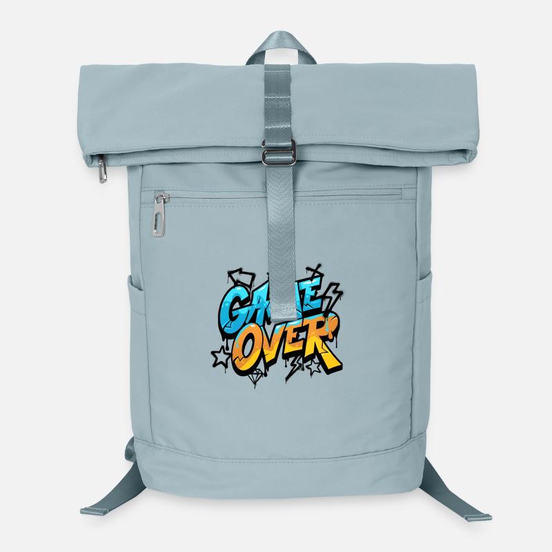 Game Over Graffiti Néon Sac à dos ordinateur
