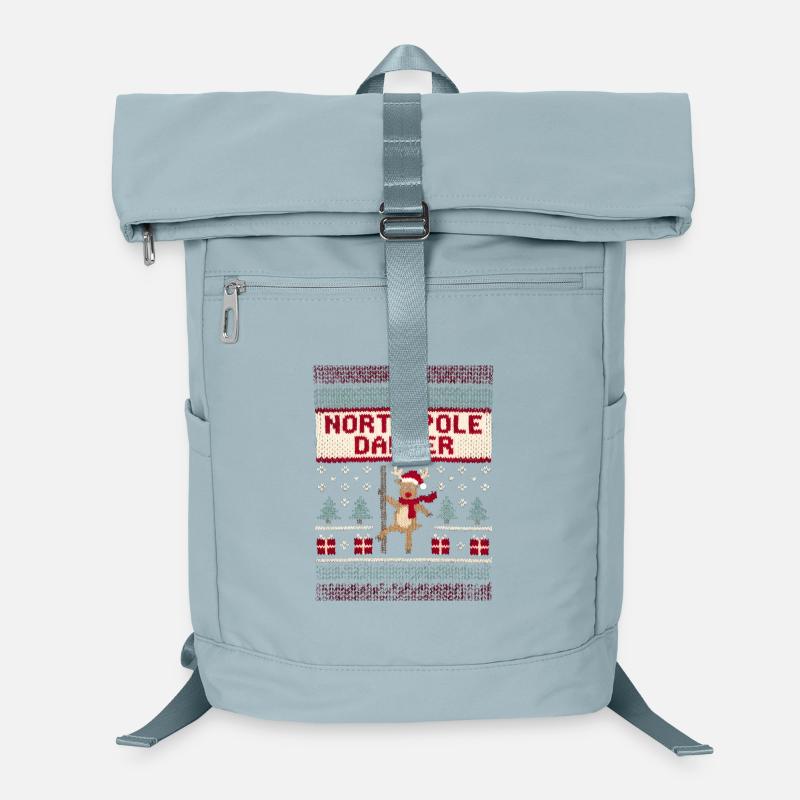 North Pole Dancer – Inappropriate Christmas for Laptop Backpack