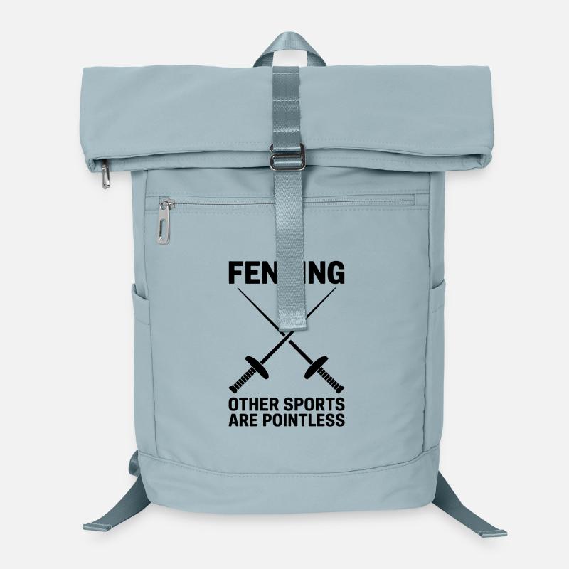Fechten Sprüche Lustiges Fechten Geschenk Laptop-Rucksack 