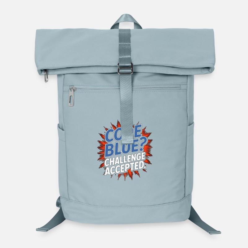 ICU Nurse Code Blue Challenge Trauma Response Laptop-Rucksack 