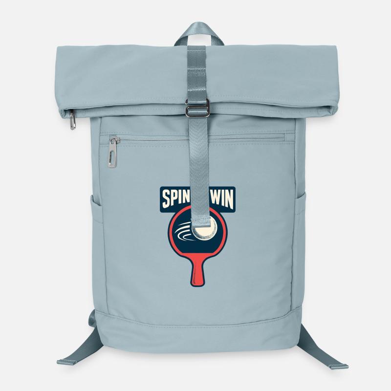 Spin to Win - Ping Pong Laptop Backpack