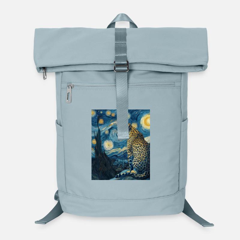 Léopard Van Gogh Sac à dos ordinateur