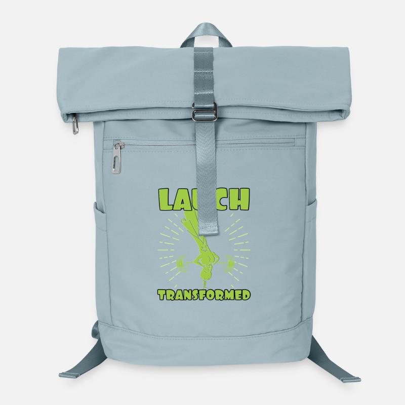 Gewichtheber LAUCH TRANSFORMED Lustiges Laptop-Rucksack 