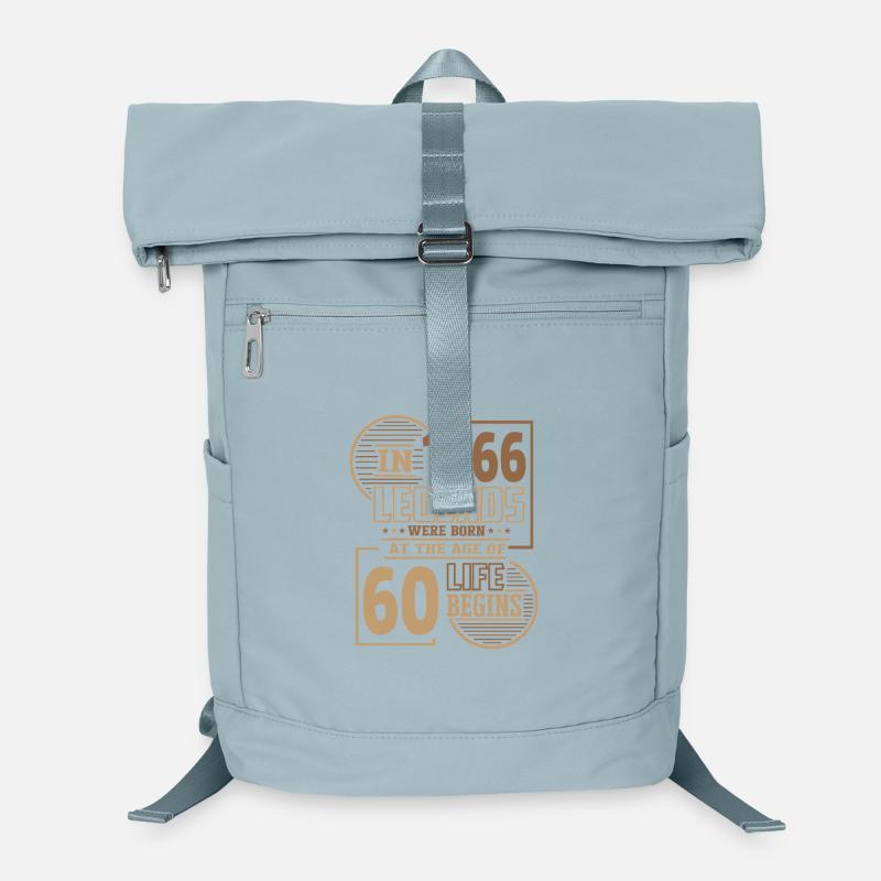 60 Geburtstag 1966 Legenden Retro Leben Spaß Laptop-Rucksack 