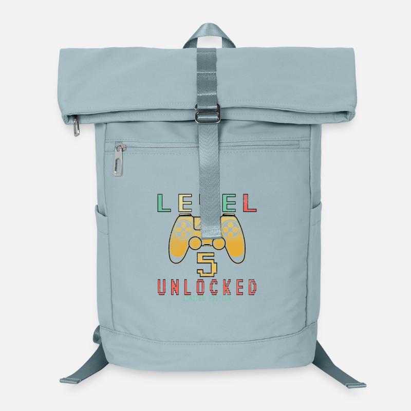 5. Geburtstag. 5 Nächstes Level Freigeschaltet Laptop-Rucksack 