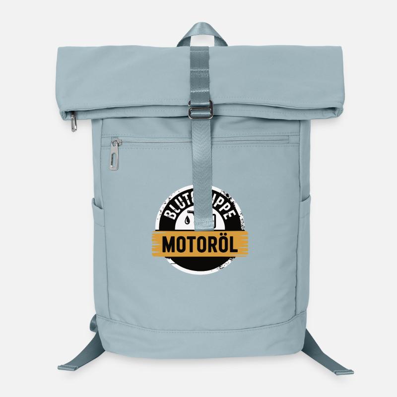 Blood Type Engine Oil Screwdriver Design Laptop Backpack