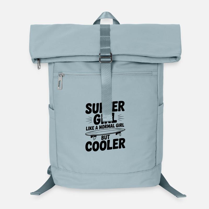 Surfeuse comme une fille normale, mais plus cool Sac à dos ordinateur