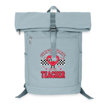 Cupid’s Favorite Teacher - Laptop Backpack - ice blue - Front