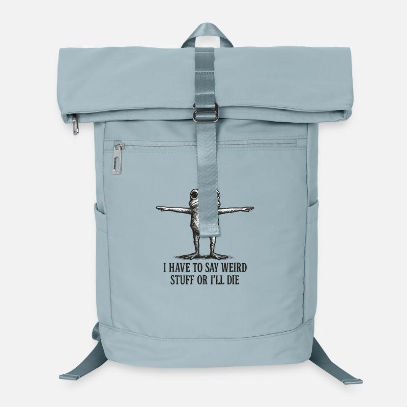 Frosch Spruch Meme Humor Lustig Geschenkidee Laptop-Rucksack 