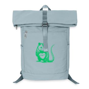 Absolutely Not Opossum Funny Valentine Heart - Laptop Backpack - ice blue - Front