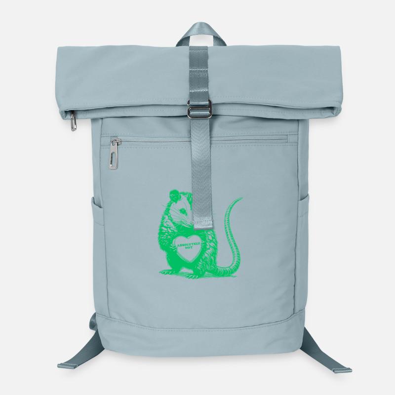 Absolument pas un opossum Cœur de la Saint-Valentin drôle - Sac à dos ordinateur - bleu glacier
