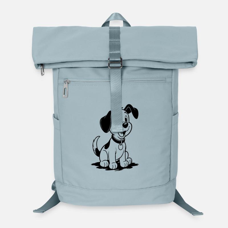 Ami chiot joyeux Sac à dos ordinateur