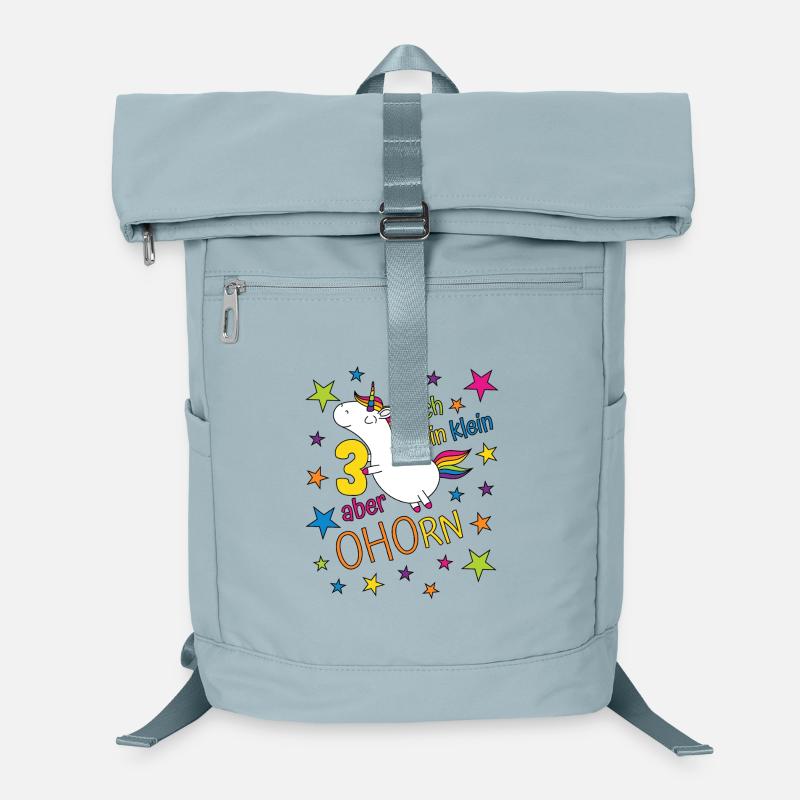 3 Jahre Mädchen Einhorn Ich bin klein aber ohorn Laptop-Rucksack 