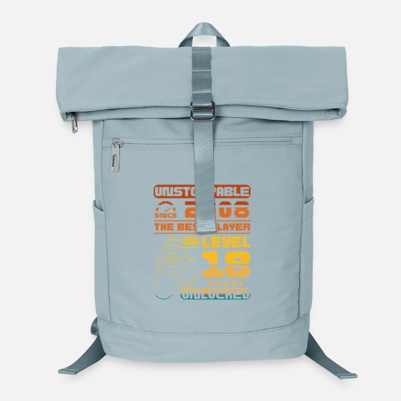 Unstoppable since 2008, Level 18 Unlocked Laptop Backpack