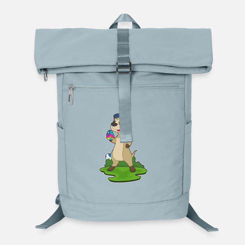 Meerkat Easter Easter Eggs Laptop Backpack