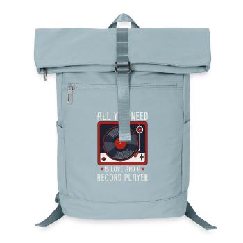 Tout ce dont vous avez besoin, c’est d’aimer le design du tourne-disque - Sac à dos ordinateur - bleu glacier - Devant