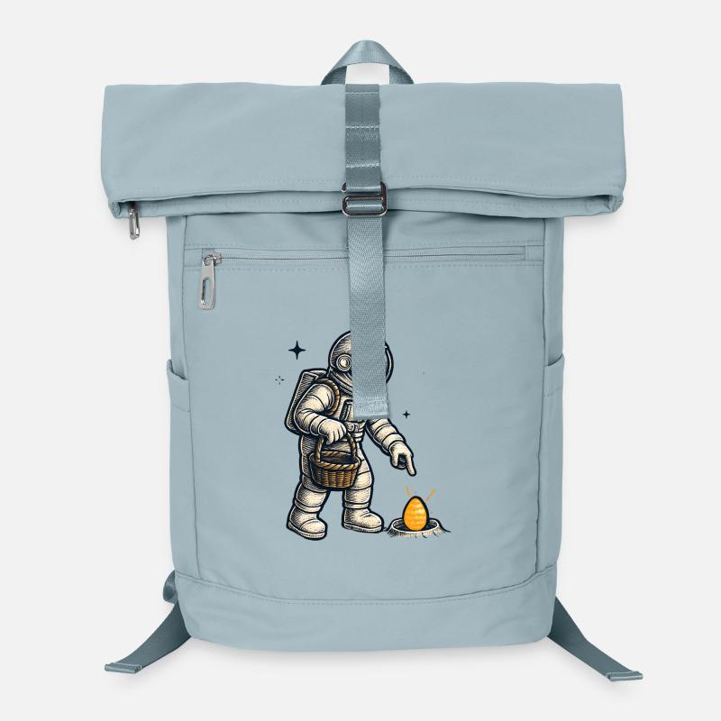 Astronaut Egg Exploration Laptop Backpack