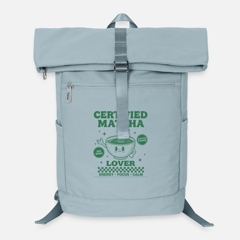 Certified Matcha Lover Energy Focus Calm Matcha Laptop-Rucksack 