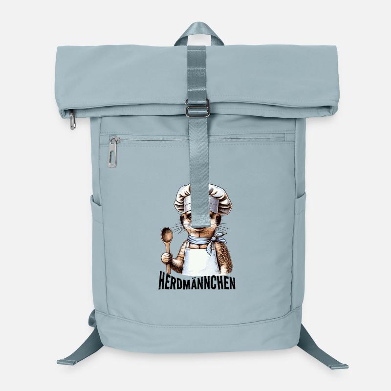 Tenue drôle de Herdmännchen Koch de suricate Sac à dos ordinateur