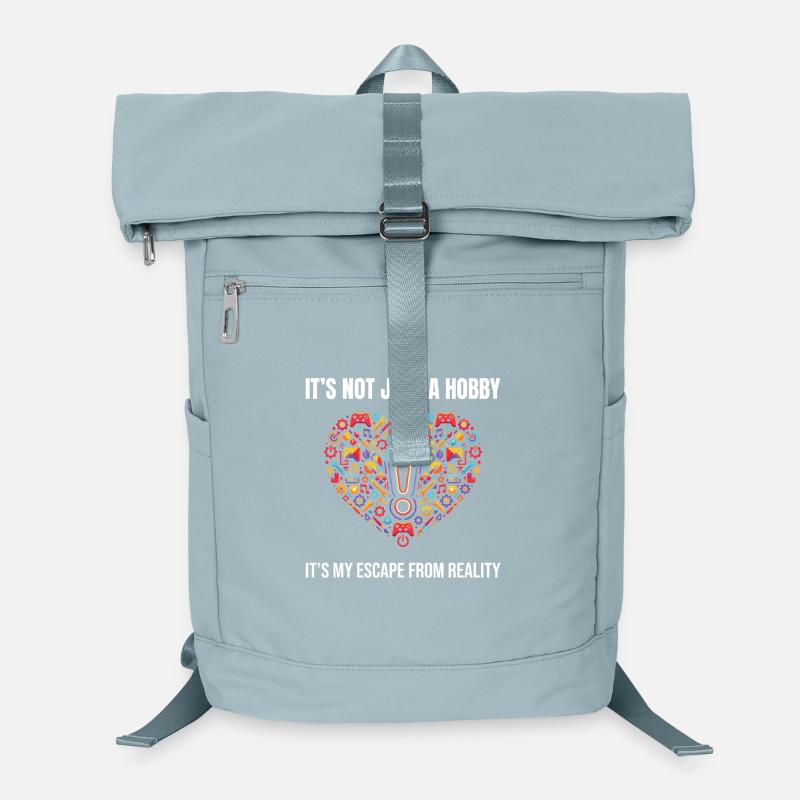 It’s Not Just A Hobby Gamer Quote Laptop-Rucksack 