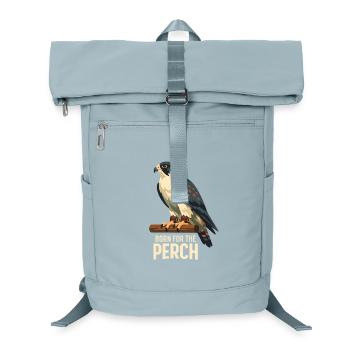 Born to the Hide | Falconry Bird of Prey - Laptop Backpack - ice blue - Front