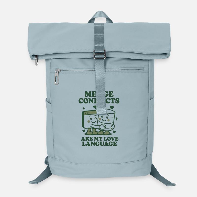 Merge Conflicts Are My Love Language | Git Laptop Backpack