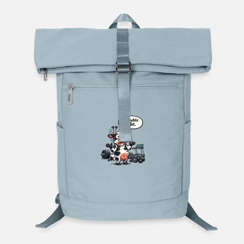 Gym Humor Kuh Spruch Geschenk Laptop-Rucksack 