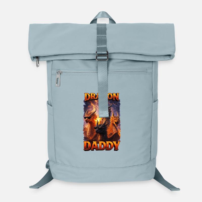Fire Dragon Daddy Laptop Backpack