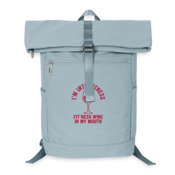 Wine Humor Shirt for Women - Laptop Backpack - ice blue - Front
