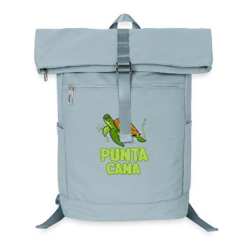Illustration de Punta Cana-Tortues de mer - Sac à dos ordinateur - bleu glacier - Devant