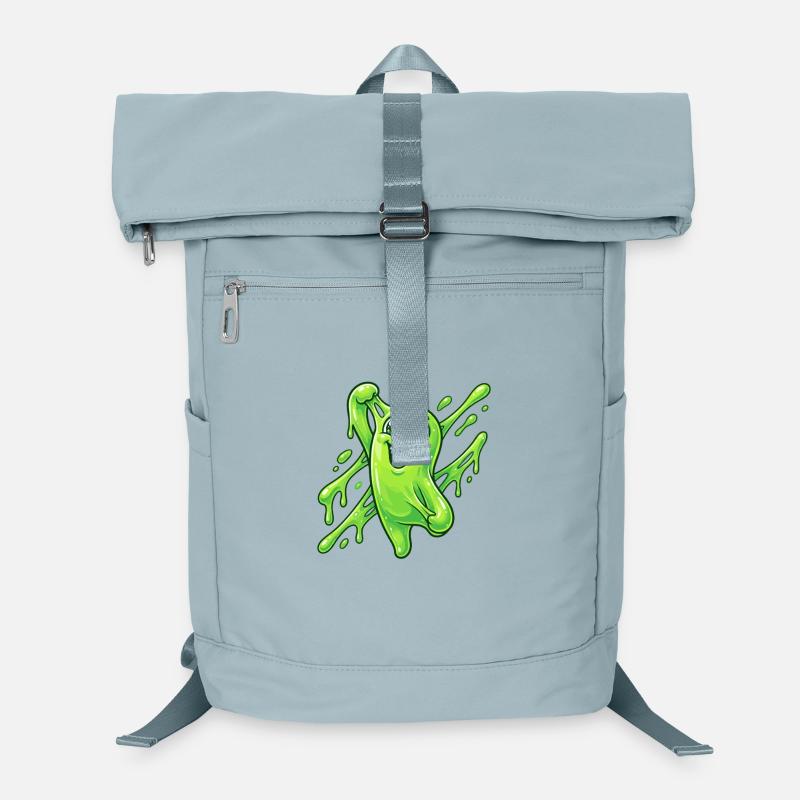Green Slime Grimace Splash Laptop Backpack