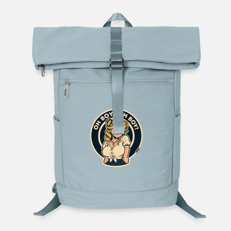 Pin-up du cercle Oh Boy Sac à dos ordinateur