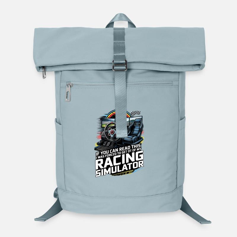 Rennsimulator Laptop-Rucksack 