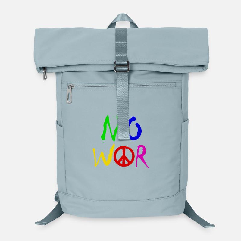NO WAR – Statement for peace against war Laptop Backpack