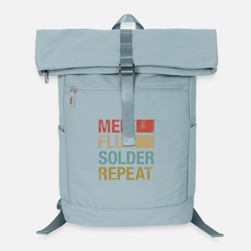 Soldering PCB Melt Flux Solder Electronics Hobby Retro Laptop Backpack