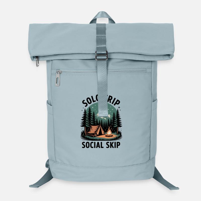 Solo instead of small talk | Camping Introvert Laptop Backpack