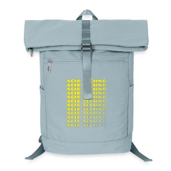 Acid Techno Repeat Neon - Laptop Backpack - ice blue - Front