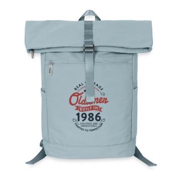 40e anniversaire de voiture classique vintage 1986 - Sac à dos ordinateur - bleu glacier - Devant