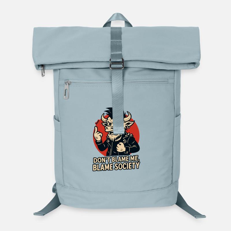 Rogue Bull Punk Attitude Laptop Backpack