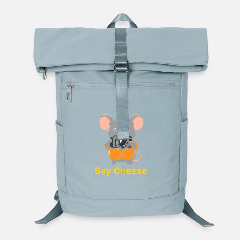 Camera Mouse Say Cheese Laptop Backpack