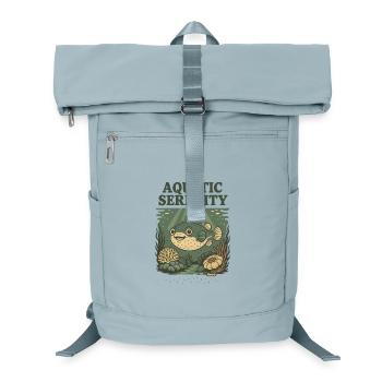 Aquatic Serenity Puffer Fish - Laptop Backpack - ice blue - Front