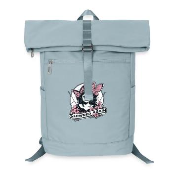 Clowned Again Clown Art - Laptop Backpack - ice blue - Front