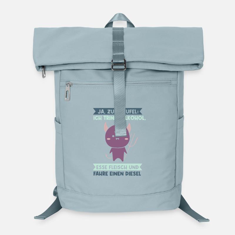 Ja zum Teufel ich trinke Alkohol Esse Fleisch Laptop-Rucksack 