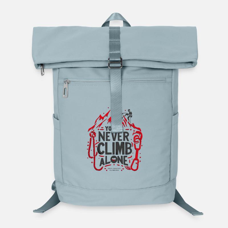 You'll never climb alone Laptop Backpack