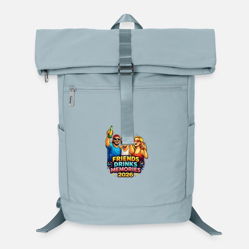Amis boire des souvenirs 2026 Sac à dos ordinateur