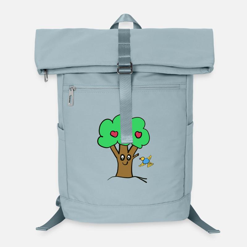 Pommier Arbre Oiseau de la nature Sac à dos ordinateur