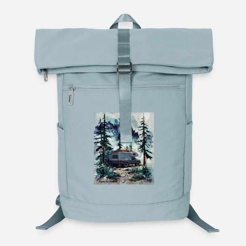 Erkunde den Unknown Forest Camper Laptop-Rucksack 