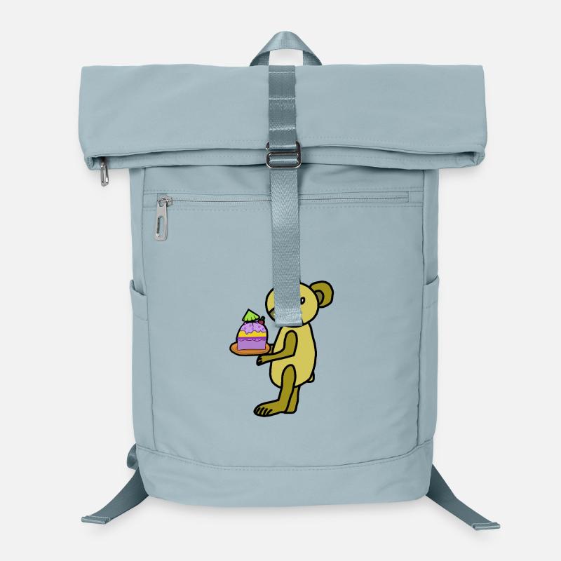 Muffin Bear Teddy Bear Cake Child Laptop Backpack