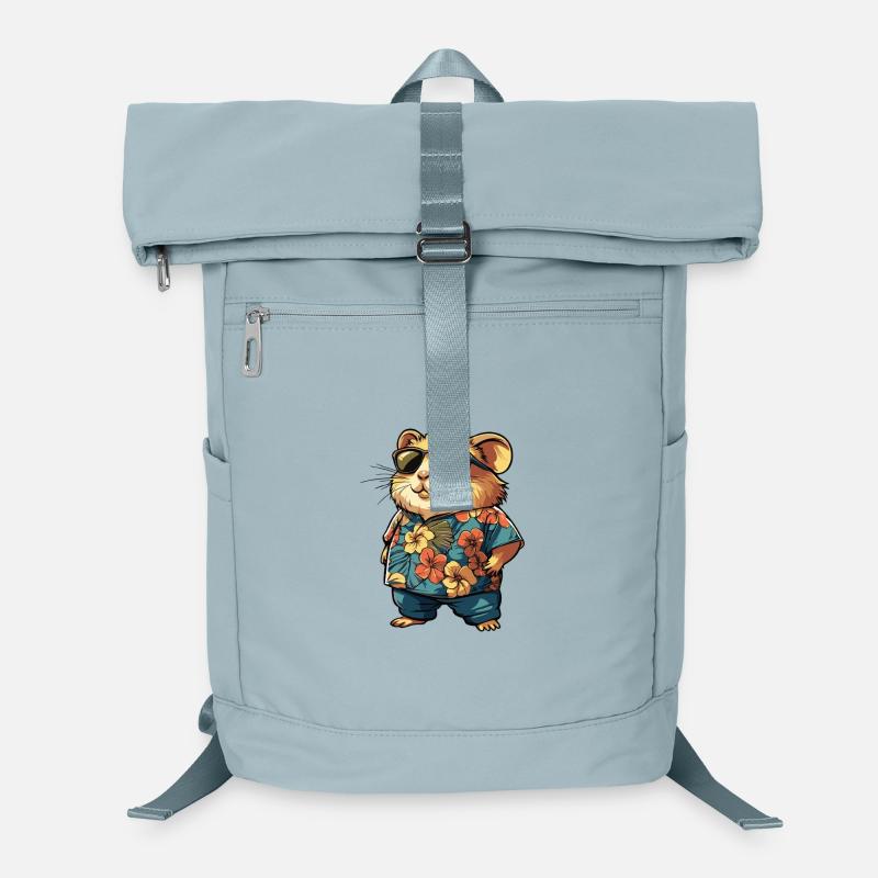 Vacances de la bande dessinée Hamster Sac à dos ordinateur