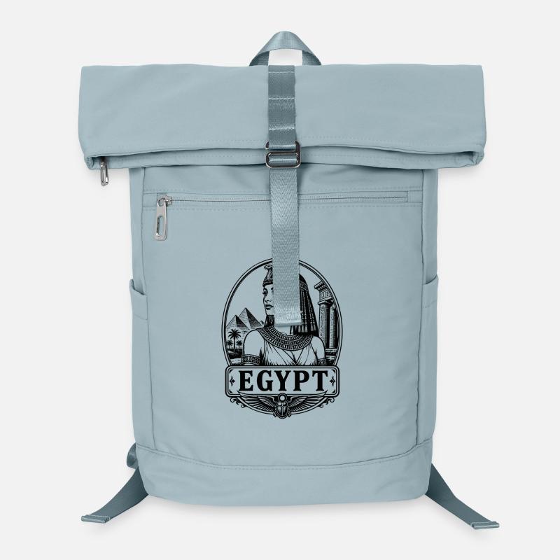 Cleopatra Egypt Königin Nil Pyramiden Laptop-Rucksack 